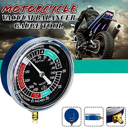 Motorcycle Fuel Vacuum Gauge 4X 2