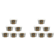 Bolsa de Polvo de 12 Piezas para Alpha2 Pro Robot Aspirador Bolsa de Basura Reemplazo de Piezas de Repuesto Accesorio