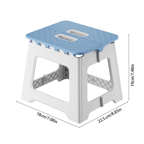 RXIRUCGD Folding Stool Portable Plastic Outdoor Camping 2