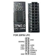 TPM2.0 Security Module LPC 20-pin