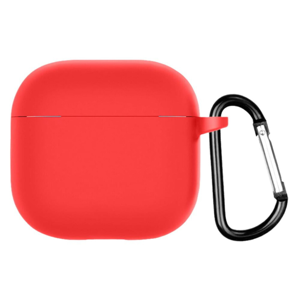 Silicone Earphone Cover For Apple Airpods 4 (2024), Red 9314556497971