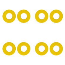 8X Car Dampers Gasket Rubber Bushing Dampers Auto Front Strut Tower Suspension Bearing Washer