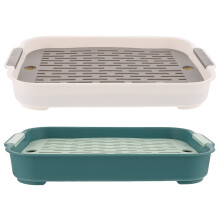 Large Bunny Cage Indoor Pet Toilet for Small Animals 2Pcs