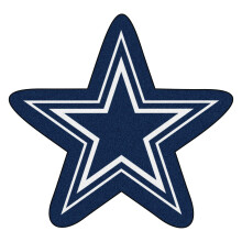 Fanmats Dallas Cowboys rug nylon non-skid 36x34.3 in