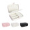 Jewelry Box White 2-Layer Travel Organizer 1