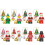 Grinch Darth Vader Christmas Elf Mini Figures 16 PCS 3