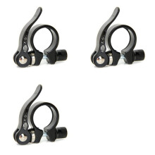 3X Bicycle Tube Clamp Mountain Bike Road Bike Tube Clamp Lock Tube Clamp 31.8mm