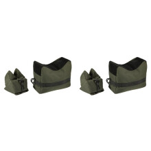 2X Training Desk Bag Support Bag Support Sandbag Support Front & Rear Hunting Bench Bag Black-Green