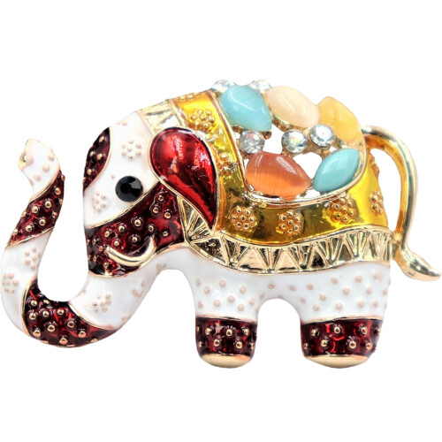 Elephant brooch animal lapel pin decorative 1 piece