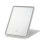 Rechargeable LED Makeup Mirror White Folding 3 Lighting 1