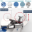 Magnetic Seam Guide for Sewing Machine Set of 2 5