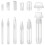 Graffiti Markers Set Refillable Empty 6 Pcs 1