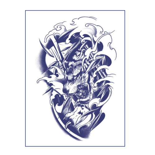 Fruit Juice Herb Temporary Tattoo Sticker Waterproof 1pc 1