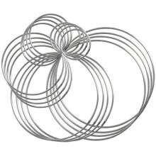 Metal Dream Craft Rings for DIY Projects 20 pcs 5 sizes