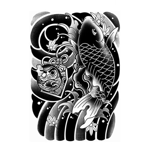 Fruit Juice Herb Temporary Tattoo Sticker Waterproof 1pc 2