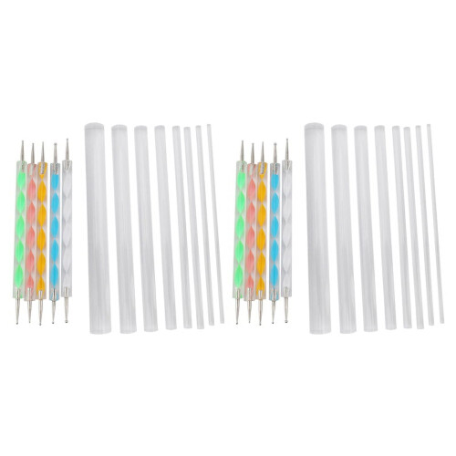 Mandala dotting tools set for rock painting 2 pieces