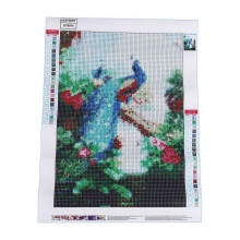 5D DIY dyrediamantbroderi rund rhinestone uferdig hjemmedekorasjon gave