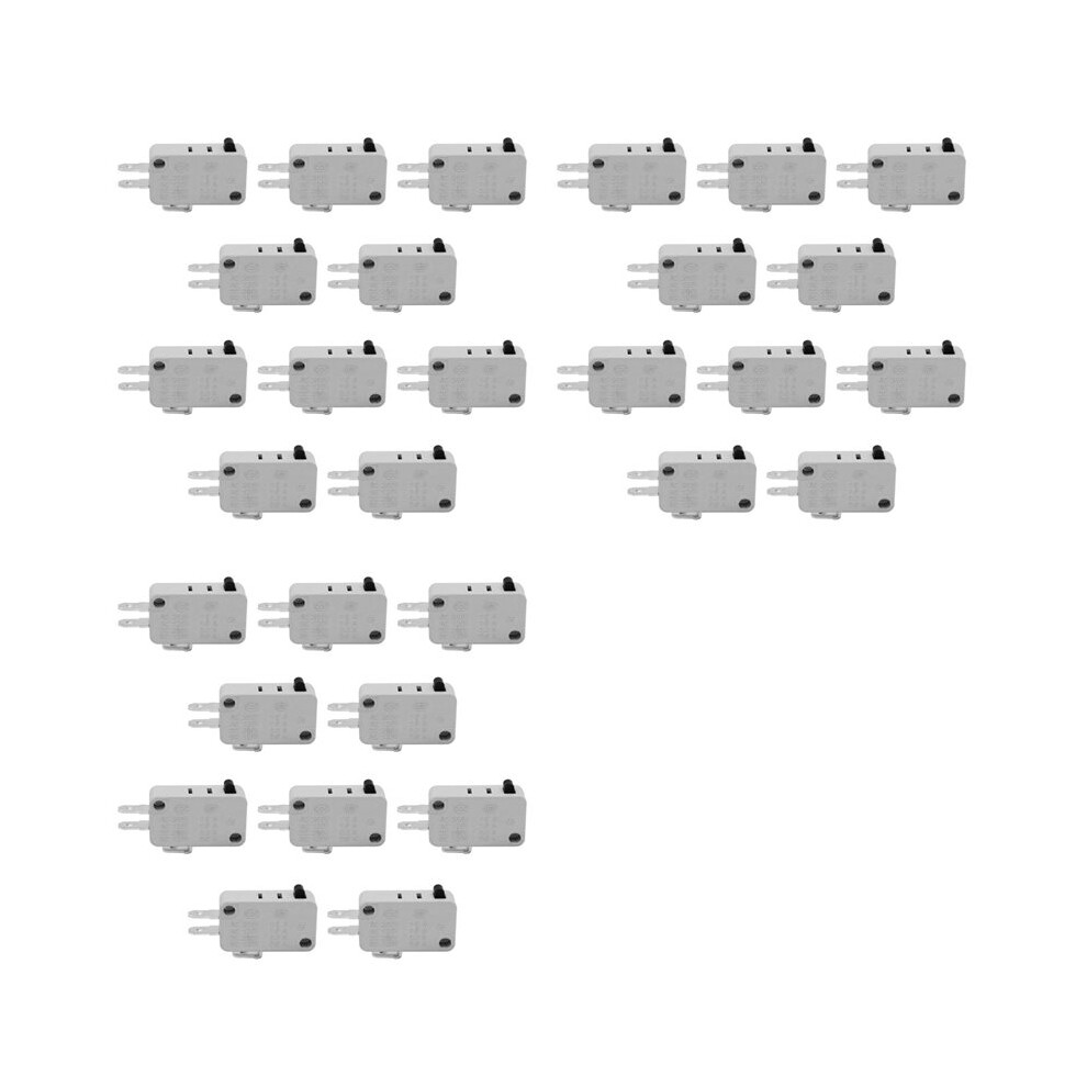 30Pcs Universal Microwave Door Oven Freezer Micro-Type Limit Series Ac/ 125V 250V V-15-1C25 Snap Action 6033788105173