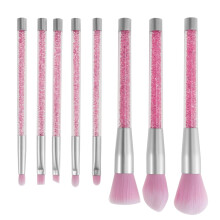 Pink Makeup Brush Set 8 Pieces