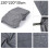 Hot Tub Cover Square Waterproof UV-Resistant 3