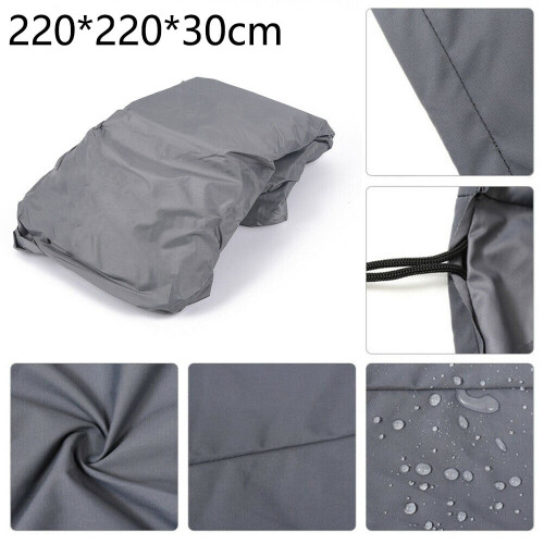Hot Tub Cover Square Waterproof UV-Resistant 2