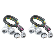 2X Rear Tail Light Lamp Wiring Harness Socket 22787445 for Chevy Suburban Tahoe Yukon 2007-2014 Wire Replace