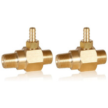 2X 3-5 Gpm Chemical Injector 100775 Power Washer Downstream Injector Soap Injector 3/8 Inch