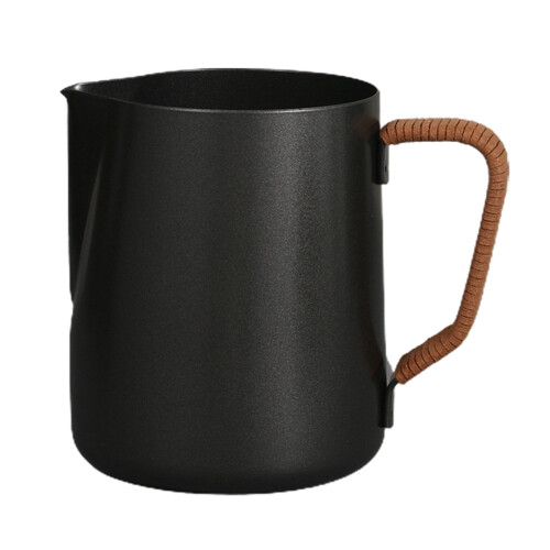 Milk Pitcher Matte Black Stainless Steel 500ml