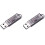 2X USB-Termometer Datortemperatursensor Temperatursond Akvariumindustri Fjärrmonitor Guld TEMPer 1