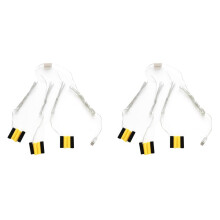 2sets AAA Virtual Eliminators USB Powered Battery Eliminators voor Kerstboomverlichting LED-Verlichting Decoratie Vervanging 3-1