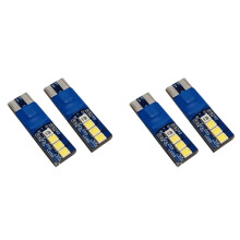 T10 W5W LED Car Lights with Welcome Mode 4 Pack 6000K Bright White Perfect for Interior Lighting, License Plate and More