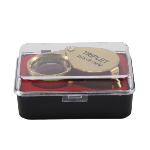 Portable 30X Jewelry Loupe Foldable 21mm