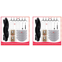 2X Accessoirekit voor Vervangende Onderdelen voor Tapo RV30 Max /RV30 Max/RV20 Max /RV20 Max Robotstofzuiger
