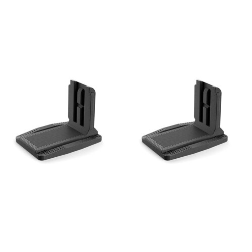 2X Back Clip Fixing Base Hot/Cold Shoe Adapter Plate for  MIC Wireless Microphone Cold Hot Shoe Plate