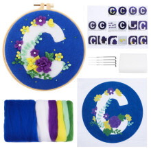 Needle Felting Kit for Beginners with Tools and Instructions
