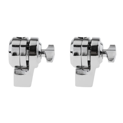 2X Cymbal Bracket Connector Drum Kit Accessory Live Performance Height and Angle Adjustment Installation Simplification