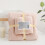 Godom bath towel set coral velvet 2-piece 1