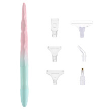 Diamond Art Pen Set with 6 Tips, Ergonomic Design