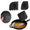 Qianying kitchen scraper set plastic 3 pieces 1