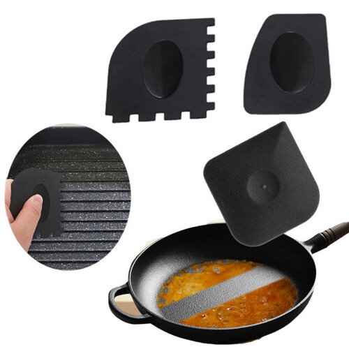 Qianying kitchen scraper set plastic 3 pieces