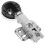 Glass hinge round head damping hydraulic buffer 1 pair 1