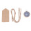 Compass Wedding Favors with Kraft Tags 10PCS 1