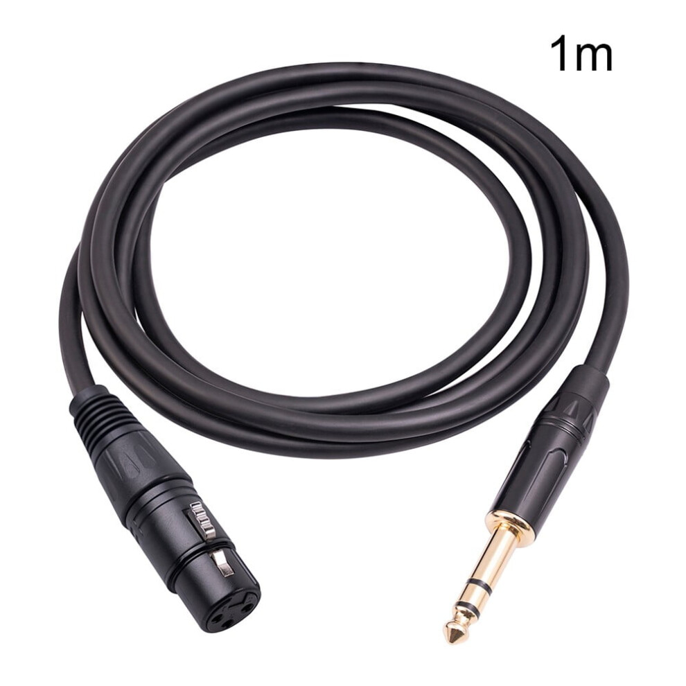 Xlr To Trs Stereo Mic Cable 6.35Mm Balanced 9314556517440
