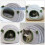 Cat Snuggle Sack Fluffy Warming Bed Large Washable 5