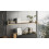 Cama Shelf PORTO 150x18x16.5 oak/black 2