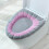 Keeplus Knitted Toilet Seat Cushion Thickened Washable 1