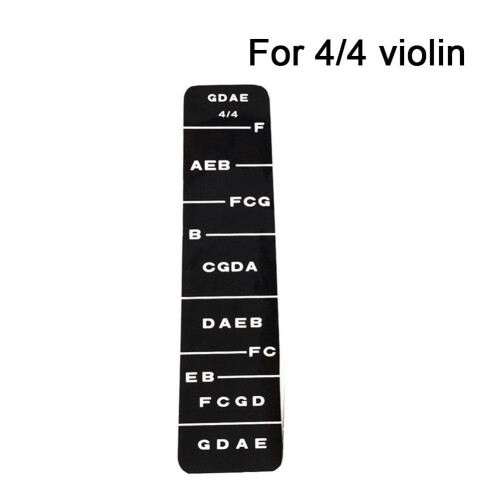 Violin Intonation Stickers for Beginners 1/8-4/4