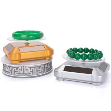 Solar-Powered Display Turntable 360 Rotation for UV Resin