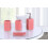 Non-Slip Bathroom Rug Set Hot Pink 7-Piece 3