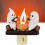 Ghost Campfire Nightlight 3D LED Flameless Candle 1